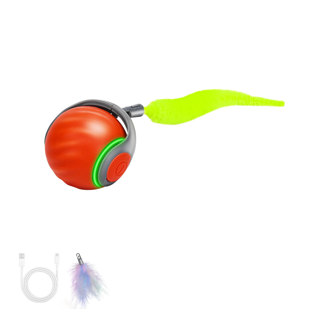 QKOQKO Interactive Cat Toy ball motion-activated engages cats with responsive rolling play