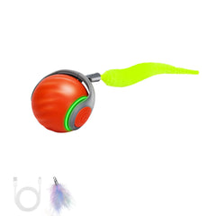 QKOQKO Interactive Cat Toy ball motion-activated engages cats with responsive rolling play