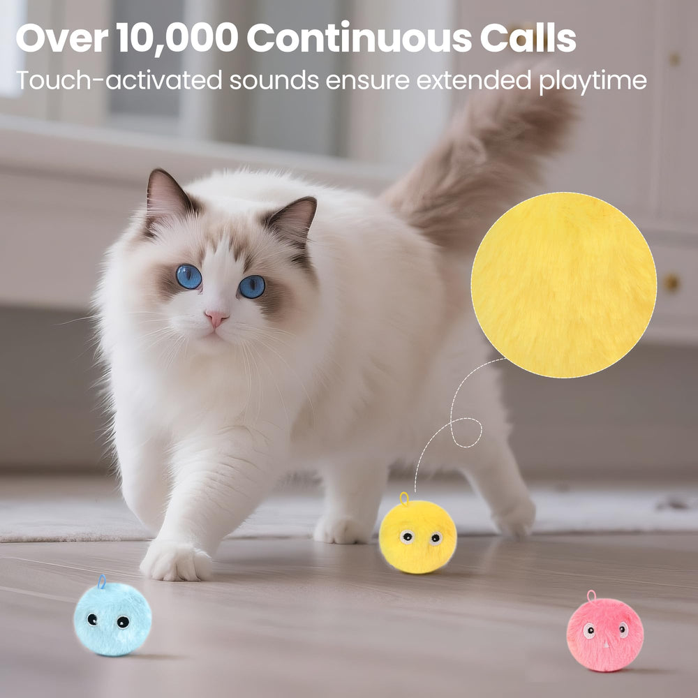 QKOQKO Pack Of 3 Toy Balls ready for indoor play sessions.