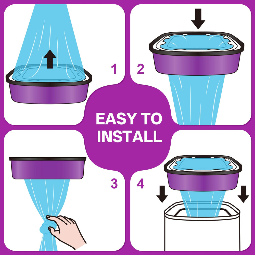 Qltytoy cat litter refill bags designed for easy use and reduced waste