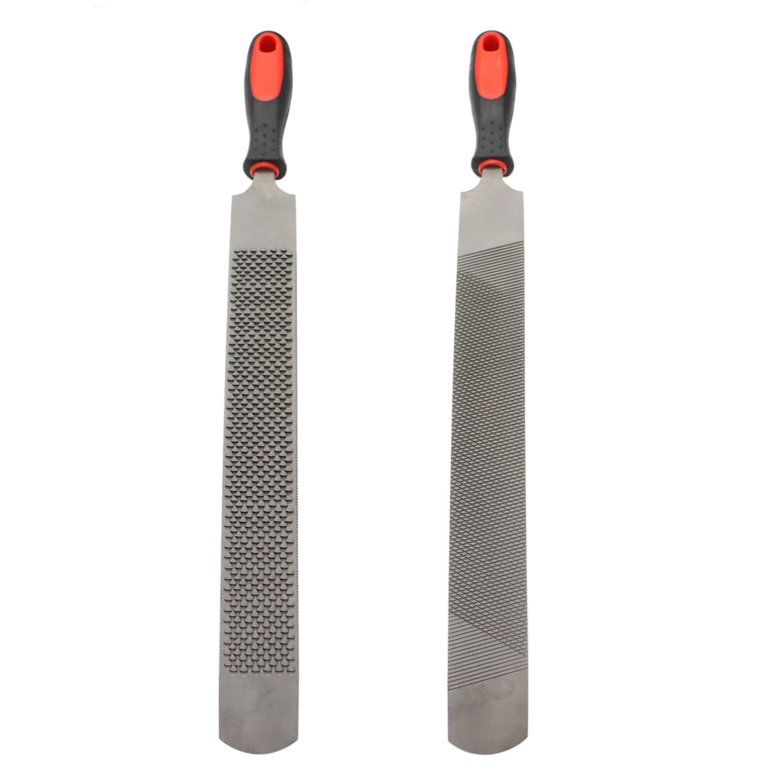 Qlvily hoof rasp ergonomic grip enables comfortable, extended use.