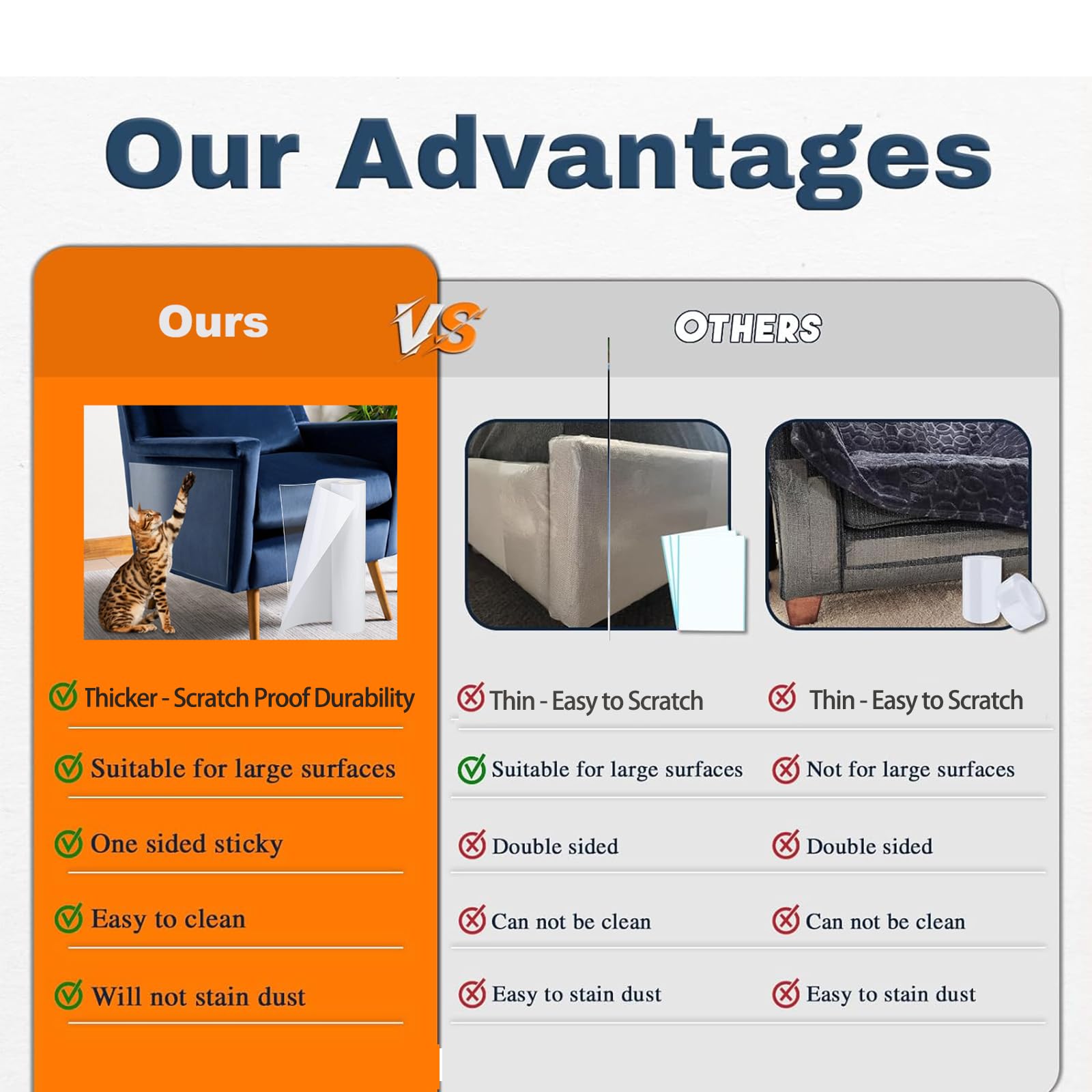 Qlyxang curved-surface conformable protector hugs furniture contours for full protection.