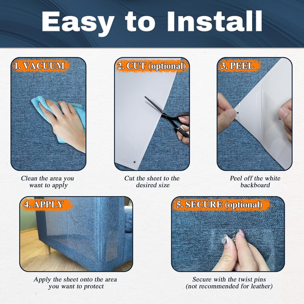 Qlyxang easy-cut grid-lines feature makes quick custom fitting simple.