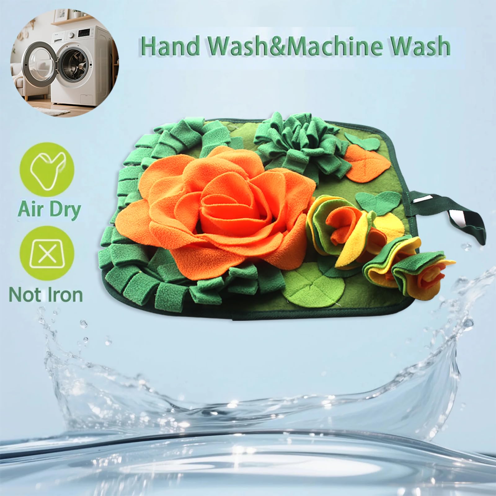 QMoveltyF Rabbit explores hidden hay in folds for rewarding foraging action