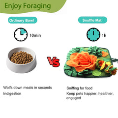 QMoveltyF Snuffle Mat soft material supports gentle play and pet comfort