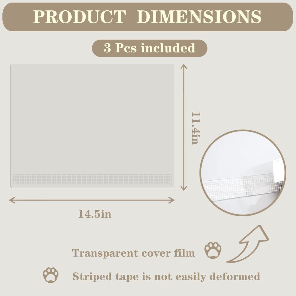 QNBCAA shield transparent-splash-guard keeps litter area visible while guiding spray away.