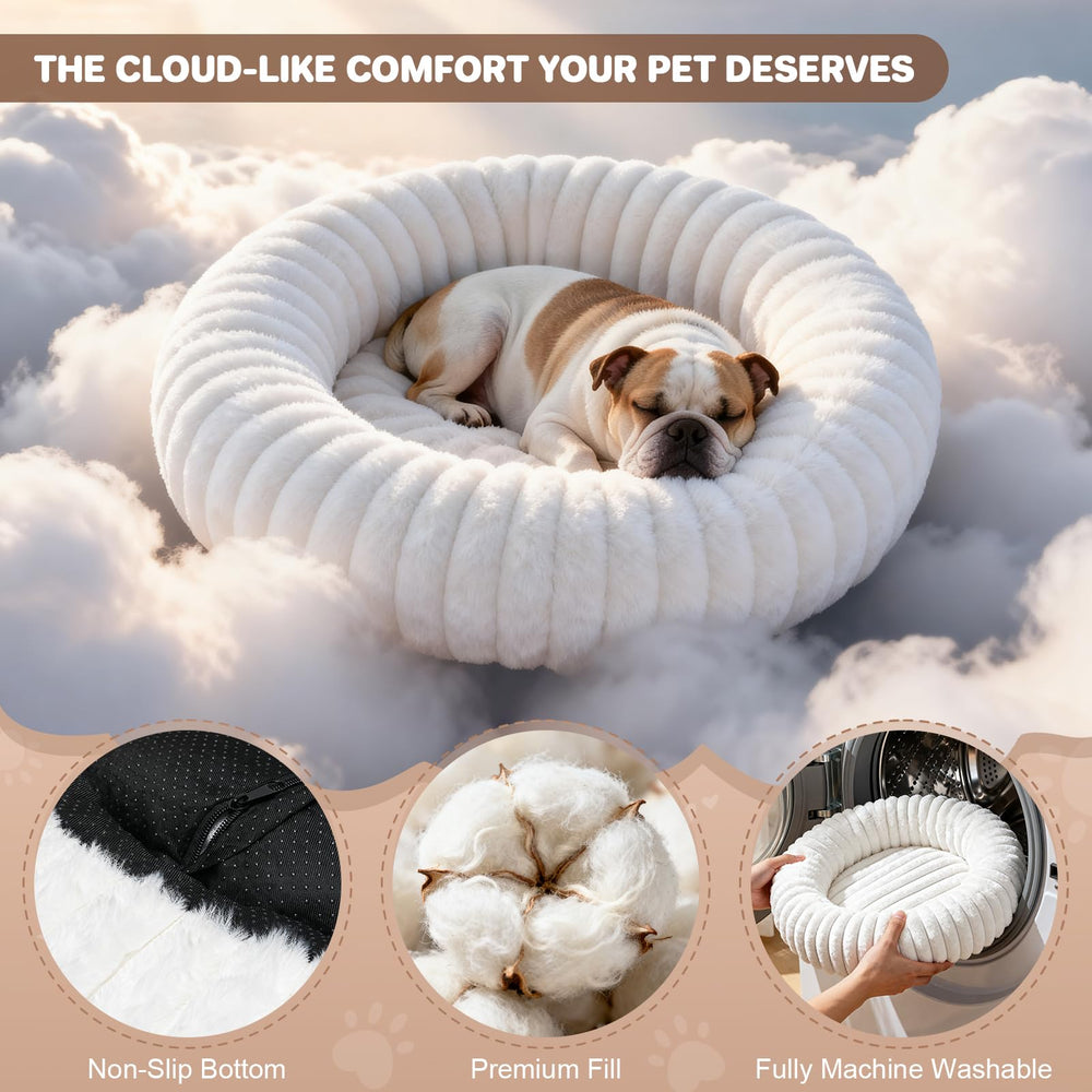 QOKO ultra-plush bed rabbit-fur exterior cloud-like comfort