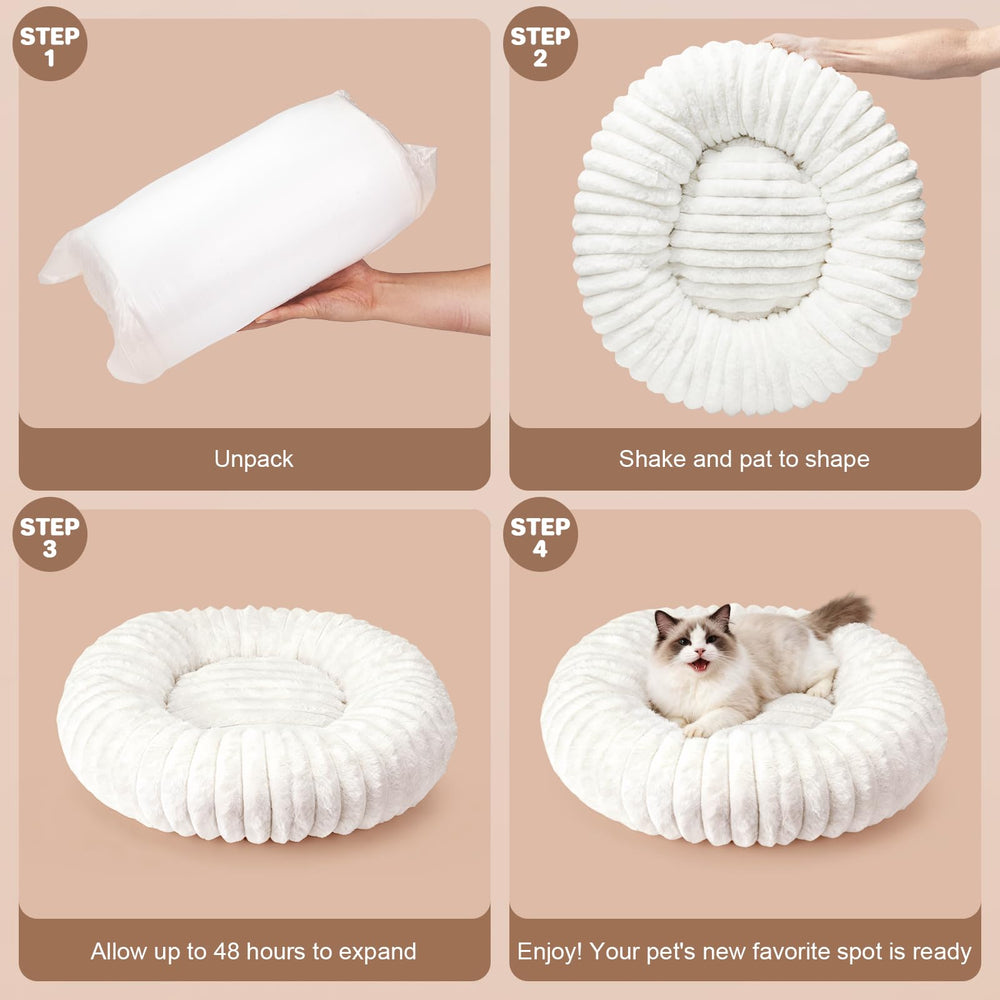 QOKO self-warming cat bed wash-ready with removable cover