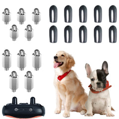 QoTang 20-piece replacement kit: metal prongs and rubber tips for safer training.