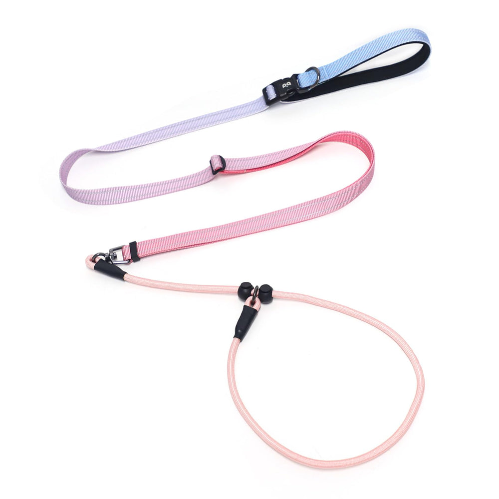 QQPETS adjustable-slip-lead hands-free waist leash enhances hands-free dog walks.