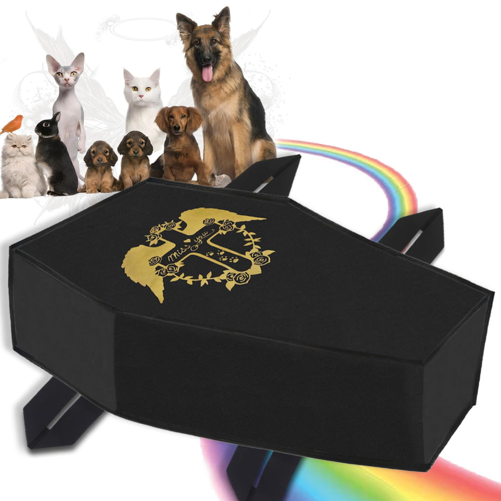 QQW-biodegradable-pet-body-wrap demonstrates eco-friendly disposal and respectful burial.