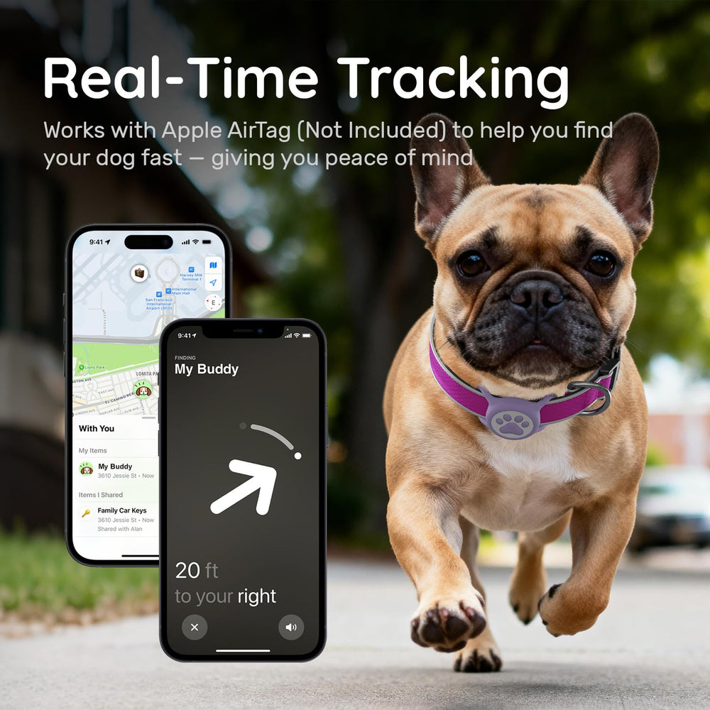 QRTAGLAB AirTag holder silicone-protector guards the device while staying snug.