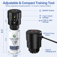 QSKUDP refill can delivers 75–100 sprays for larger homes with multiple pets.