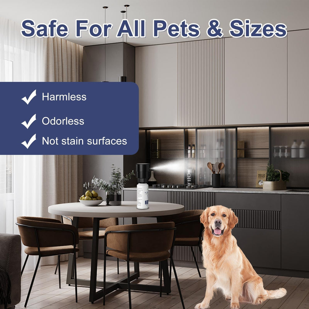 QSKUDP motion sensor deterrent in use creates calmer pet-free counters and zones