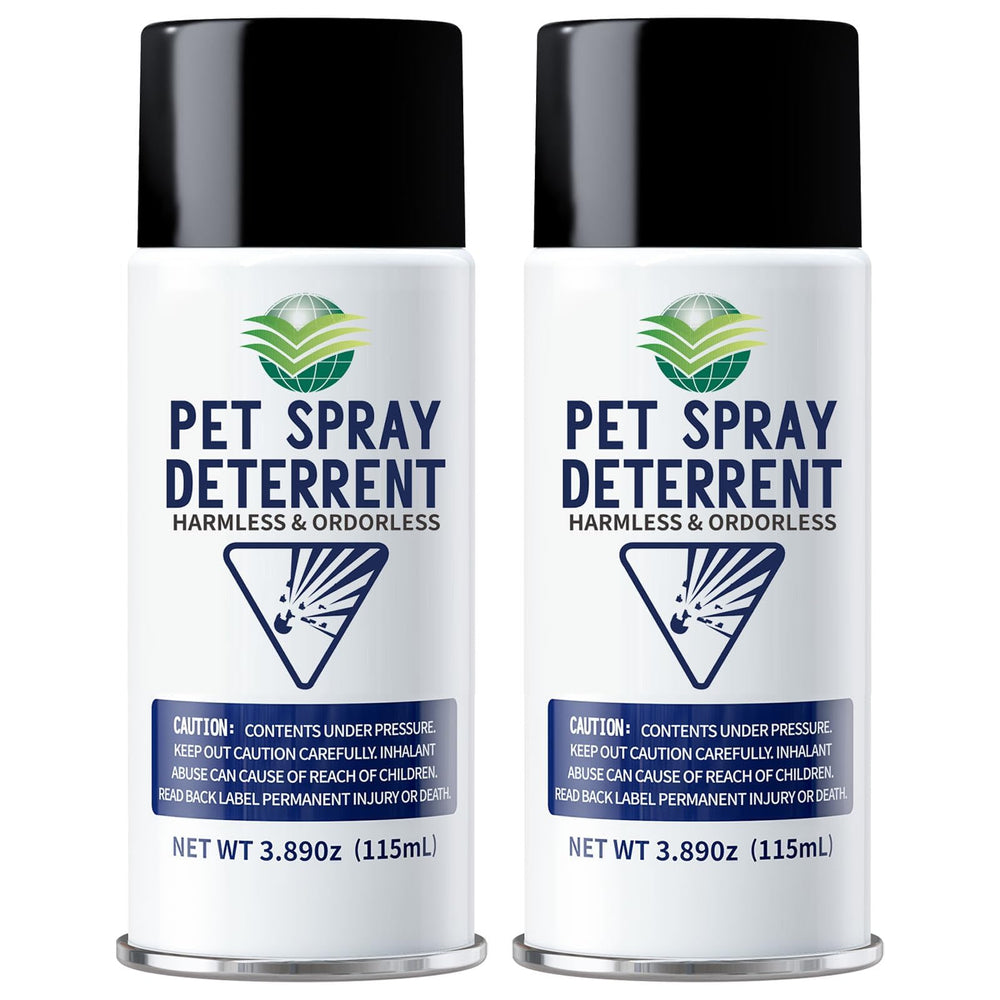 QSKUDP spray deterrent refill cans deliver 75-100 sprays for multiple pets in busy homes