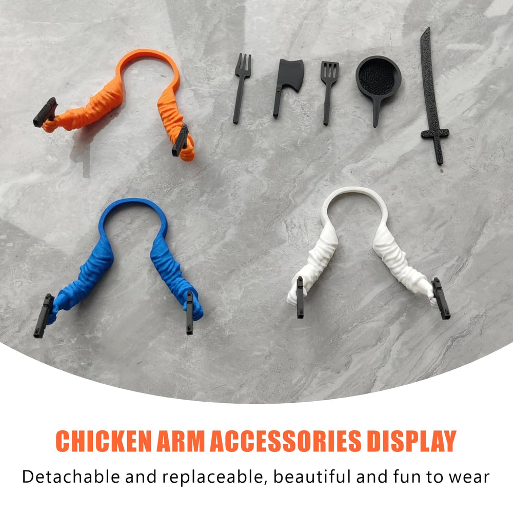 Qtaikong chicken arm neck-fit: secure fit for safe adventures.