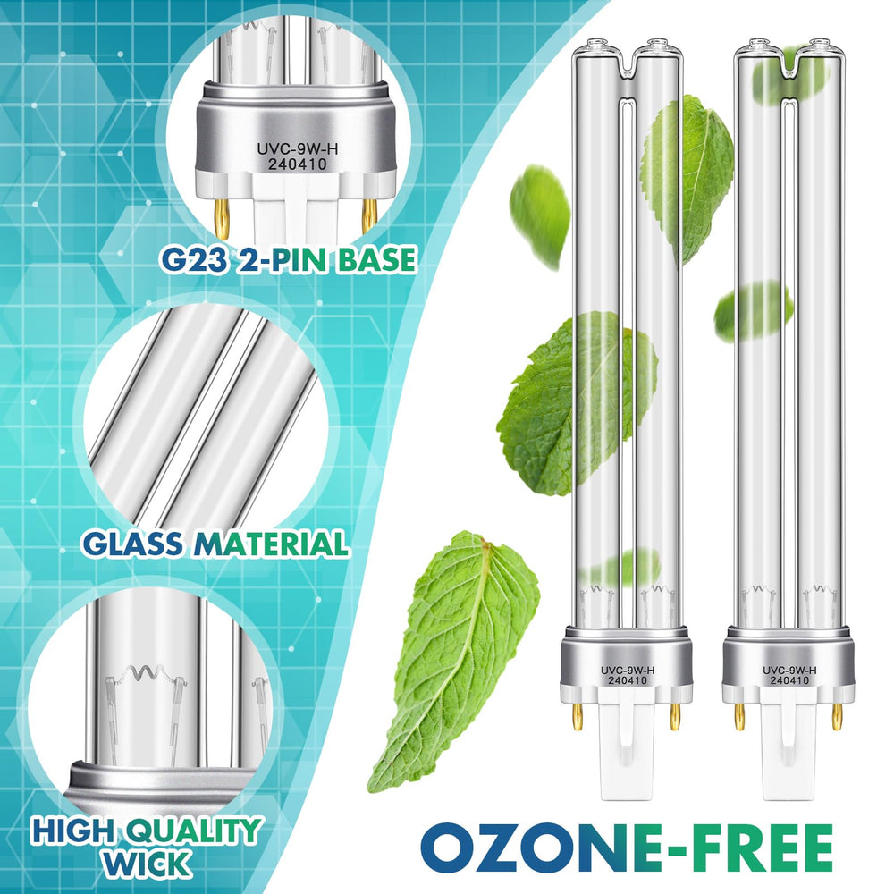Qualirey UV bulb offers a 9000-hour lifespan for low maintenance
