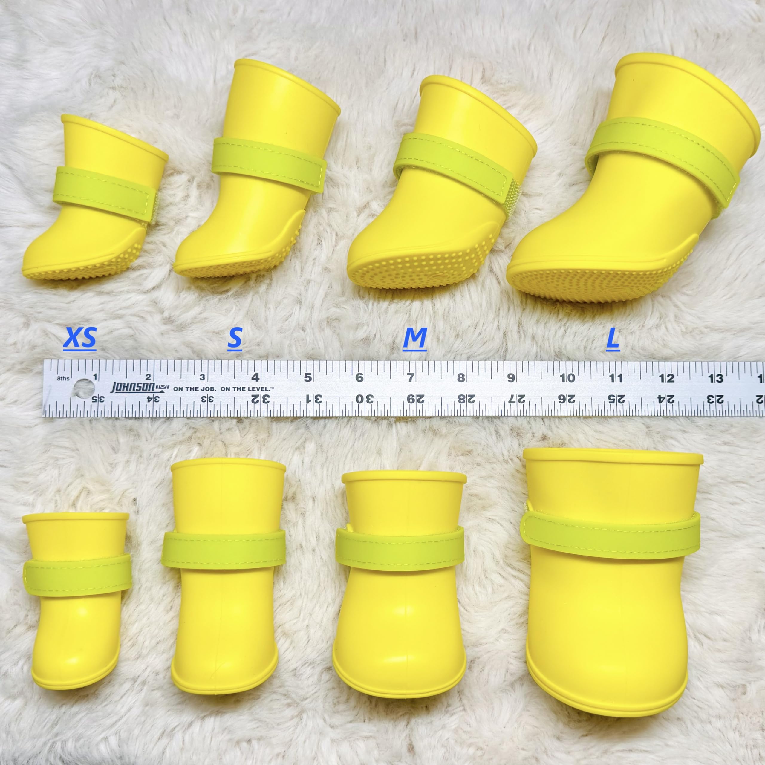 Quality Life Hack size small dog boots on paw show secure fit for tiny paws.