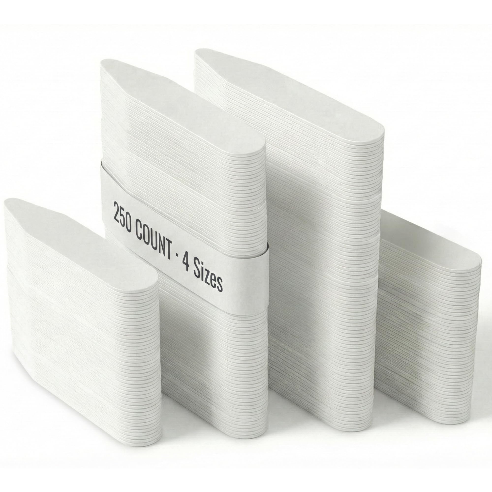 Quality Stays 250 collar stays pack front view for long-lasting shirt crispness