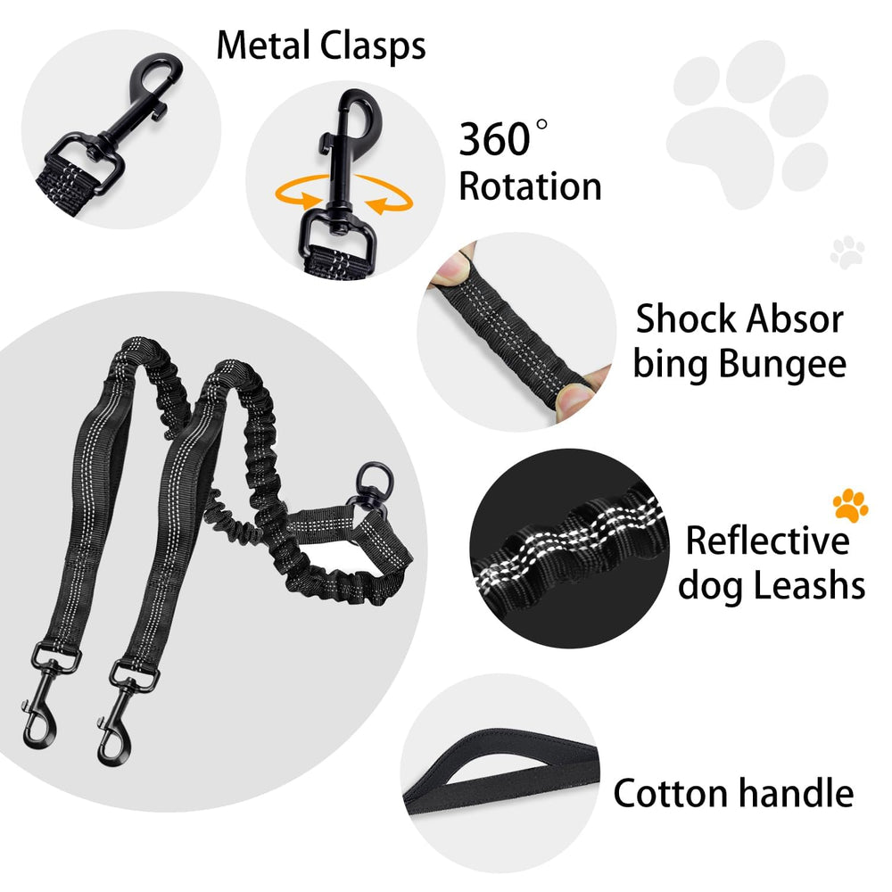 QUAN DUO DUO padded dual handles offer comfortable control.