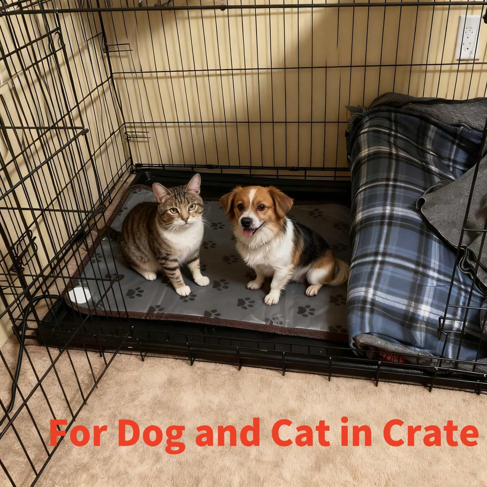 QUASILOVE heated-pets-bed timer function image illustrates automated warmth scheduling