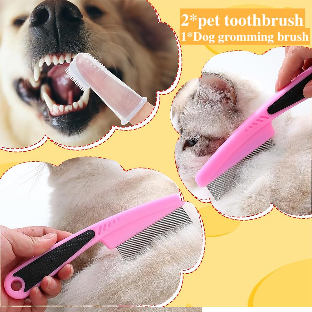 Qubccum finger-toothbrush supports at-home pet oral care