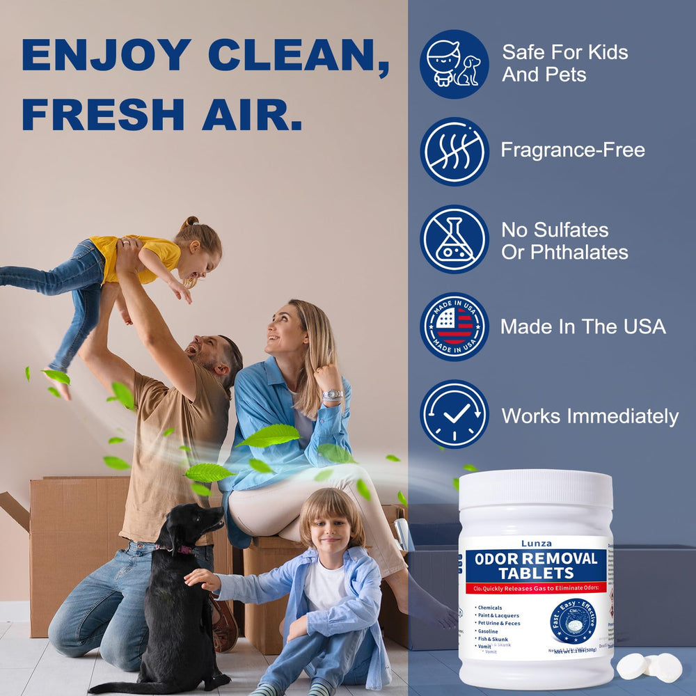 QUBIT pet odor remover safe-family use illustrates pet-friendly deodorization