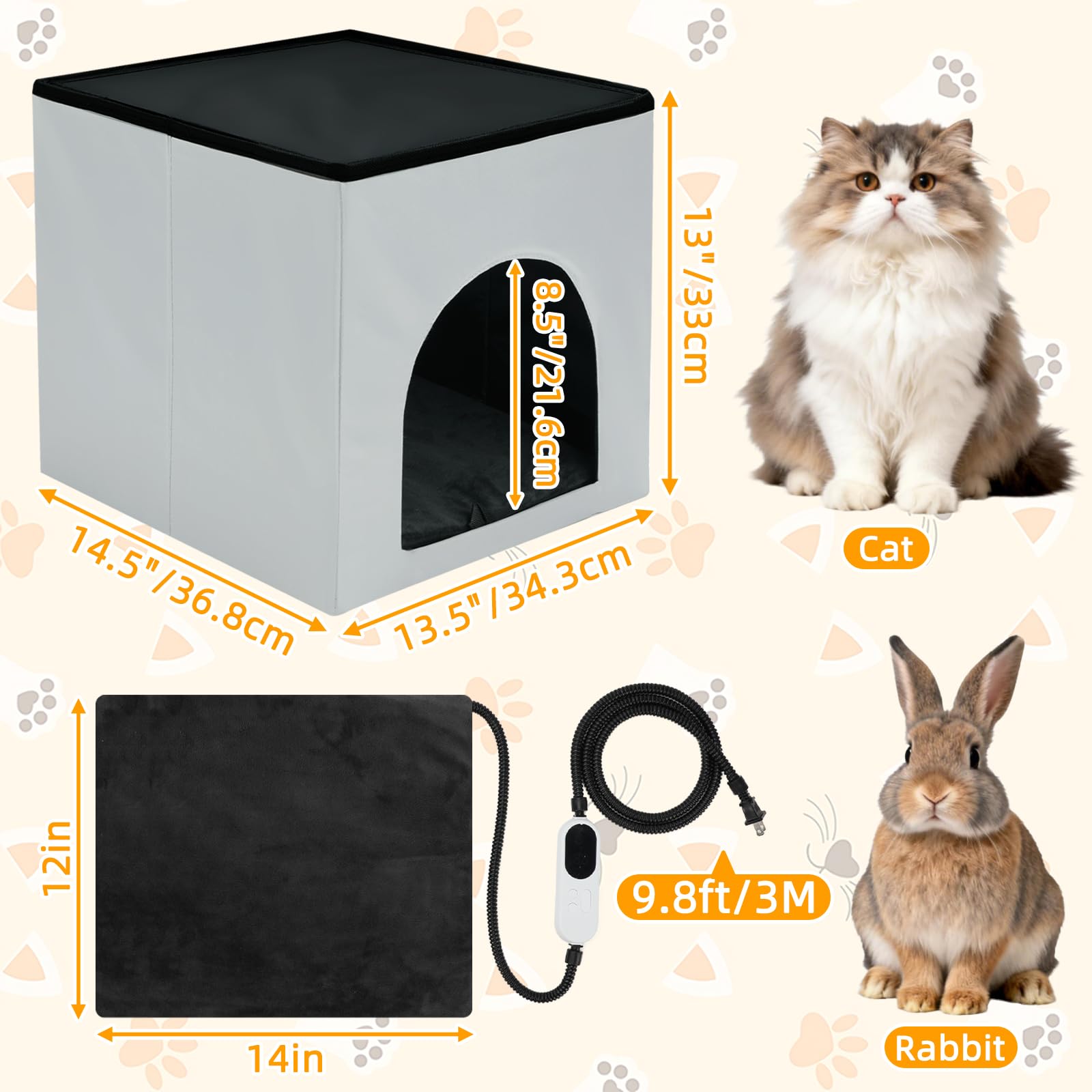 QUEARN stackable cat castle showcases flexible arrangement for a cozy retreat.