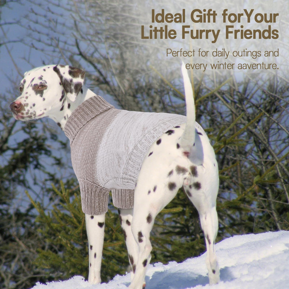 Queenmore dog sweater supports freedom of movement during playtime.