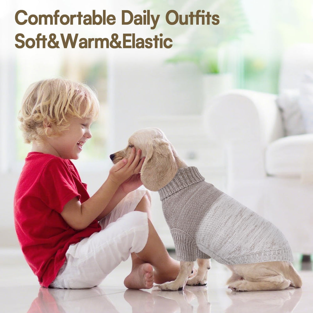 Queenmore holiday-style knit offers festive look for photos and gatherings.