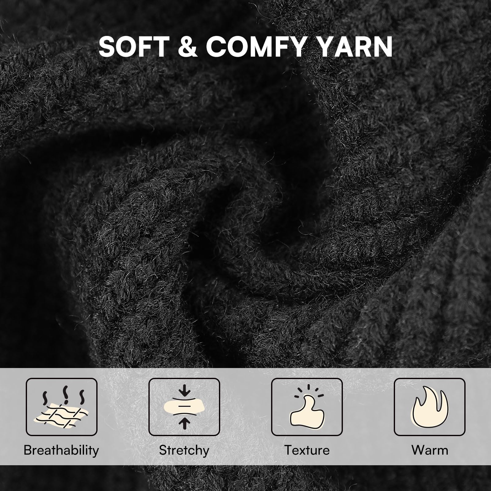 Queenmore neutral cable-knit dog sweater pairs with any outfit for daily wear.