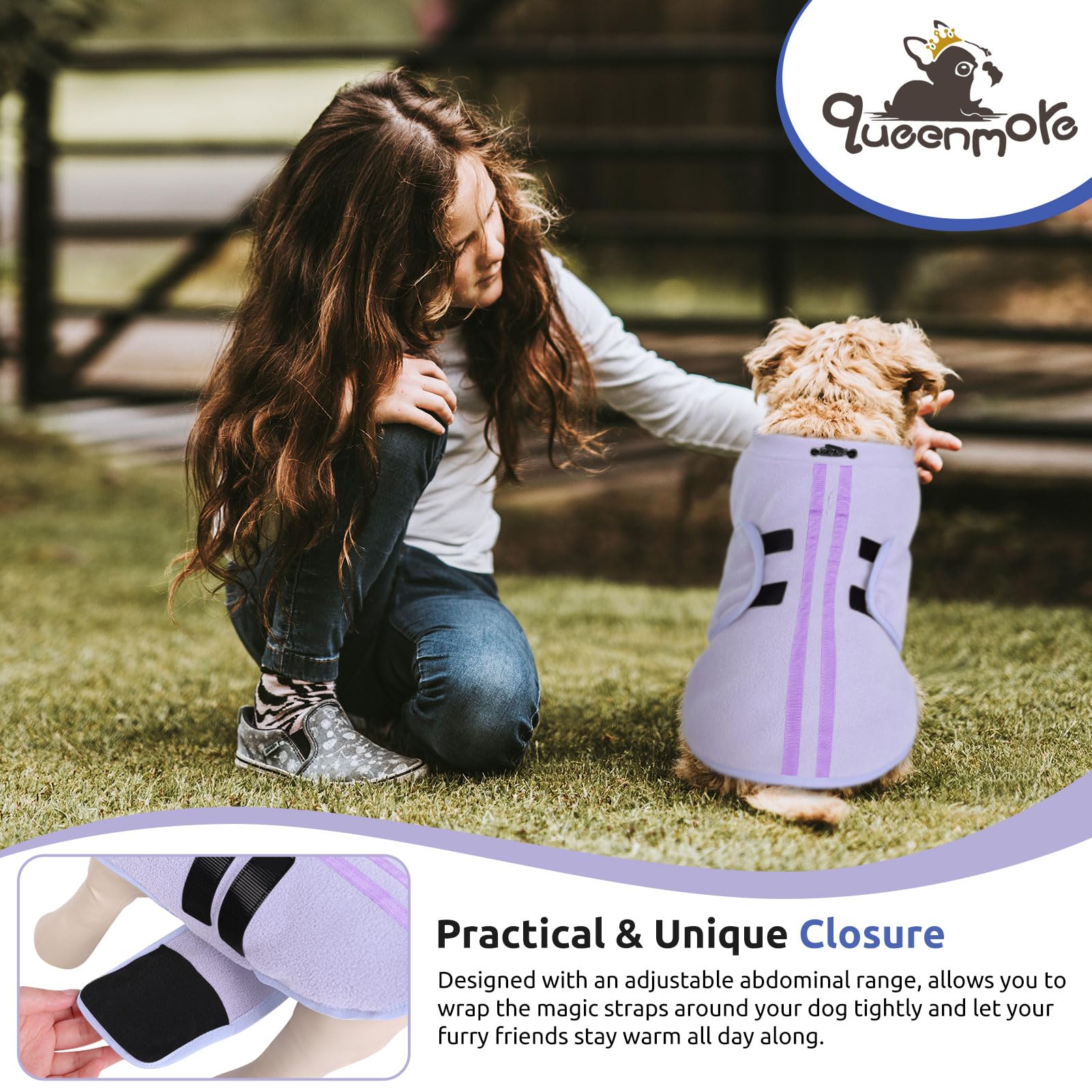 Queenmore pull-on design makes dressing quick and easy for outings