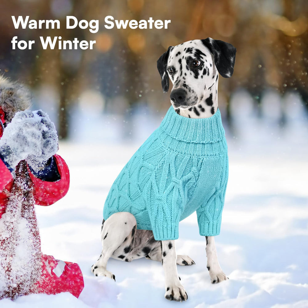 Queenmore dog sweater size chart helps choose the right fit for different breeds.