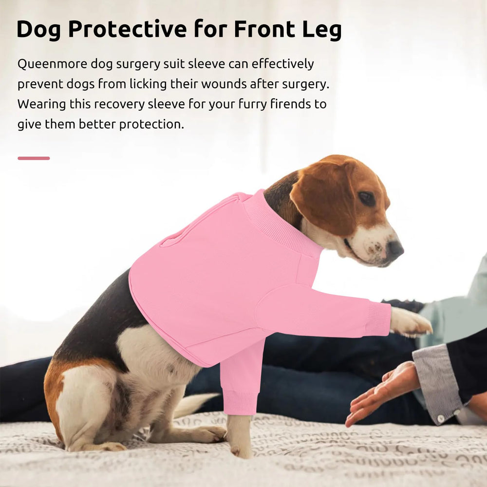 Queenmore Recovery Sleeve cone-alternative pink offers freedom of movement and reduced anxiety
