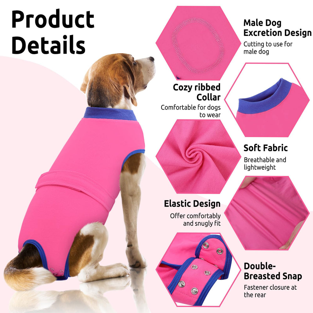 Queenmore Recovery Suit is a cone alternative that reduces licking without restricting activity.