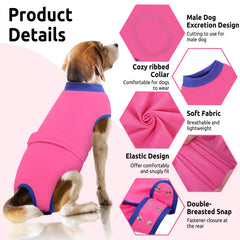 Queenmore Recovery Suit is a cone alternative that reduces licking without restricting activity.