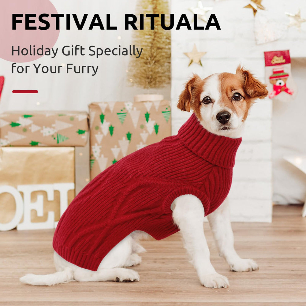 Queenmore size-guide XL dog sweater helps you find a comfortable fit