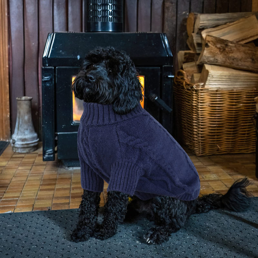 Queenmore dark navy pullover for daily outings and indoor wear.