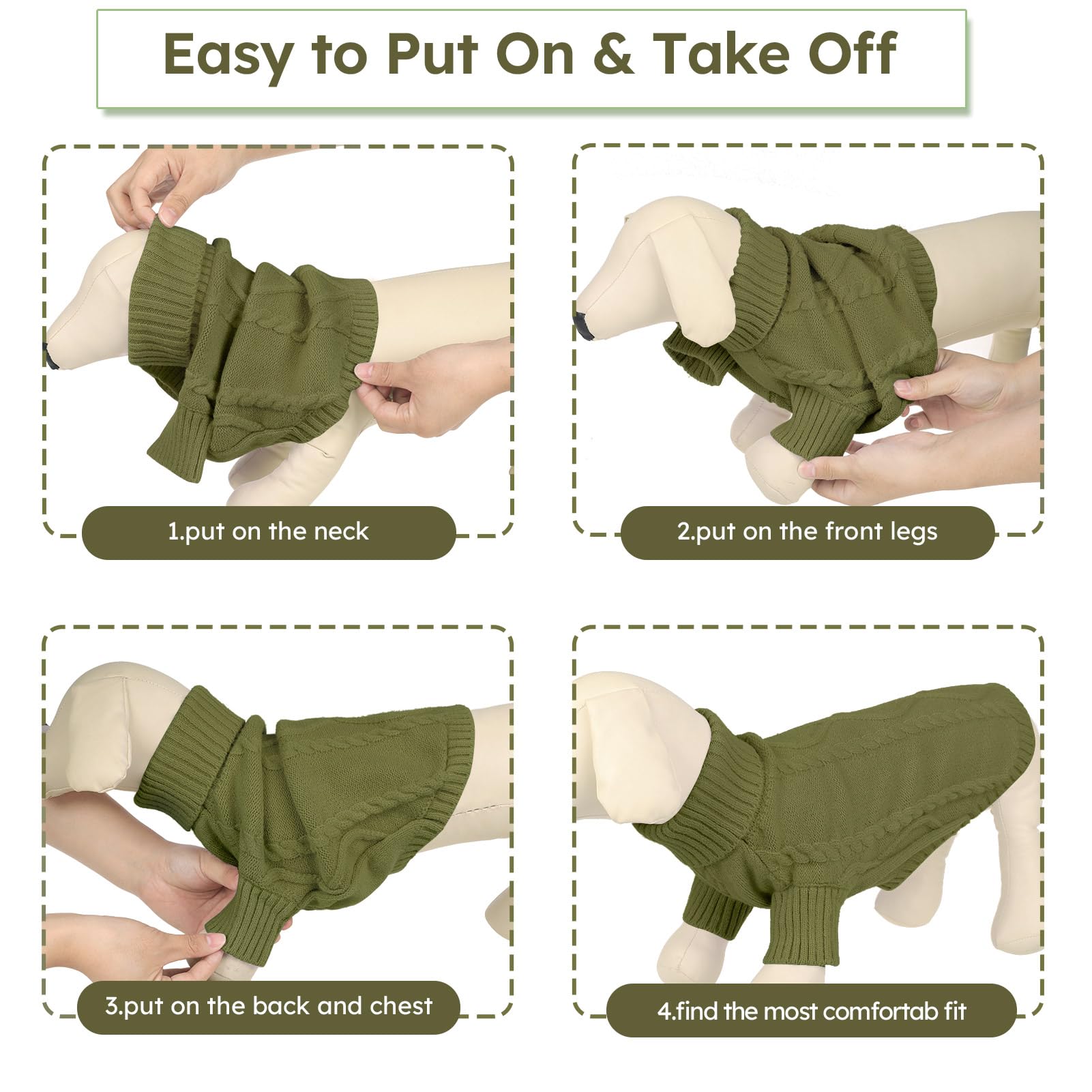 Queenmore elastic-fit pullover demonstrates comfortable stretch for secure fit.
