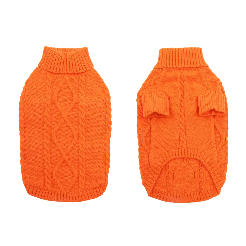 Queenmore orange rib cuffs and hem detail ensures secure fit and warmth