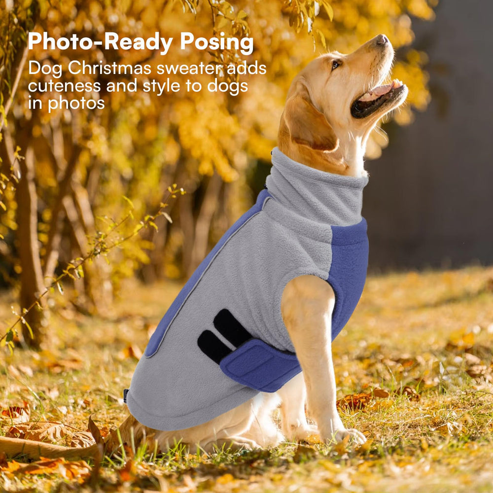 Queenmore sudadera para perro medio, tejido micro-elástico suave y duradero.