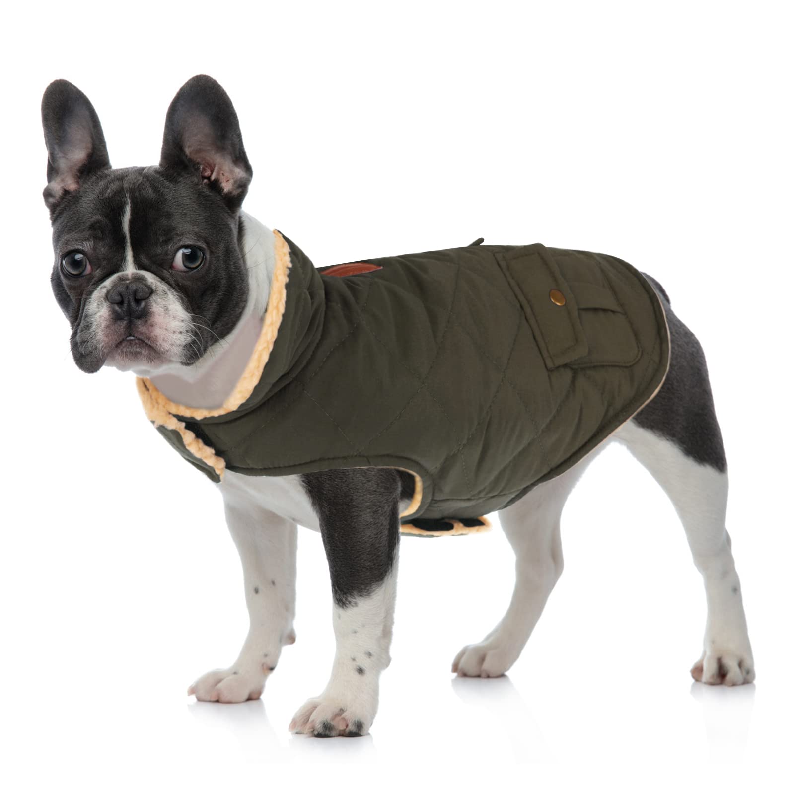Queenmore warm coat green XL size chart helps pick the right fit