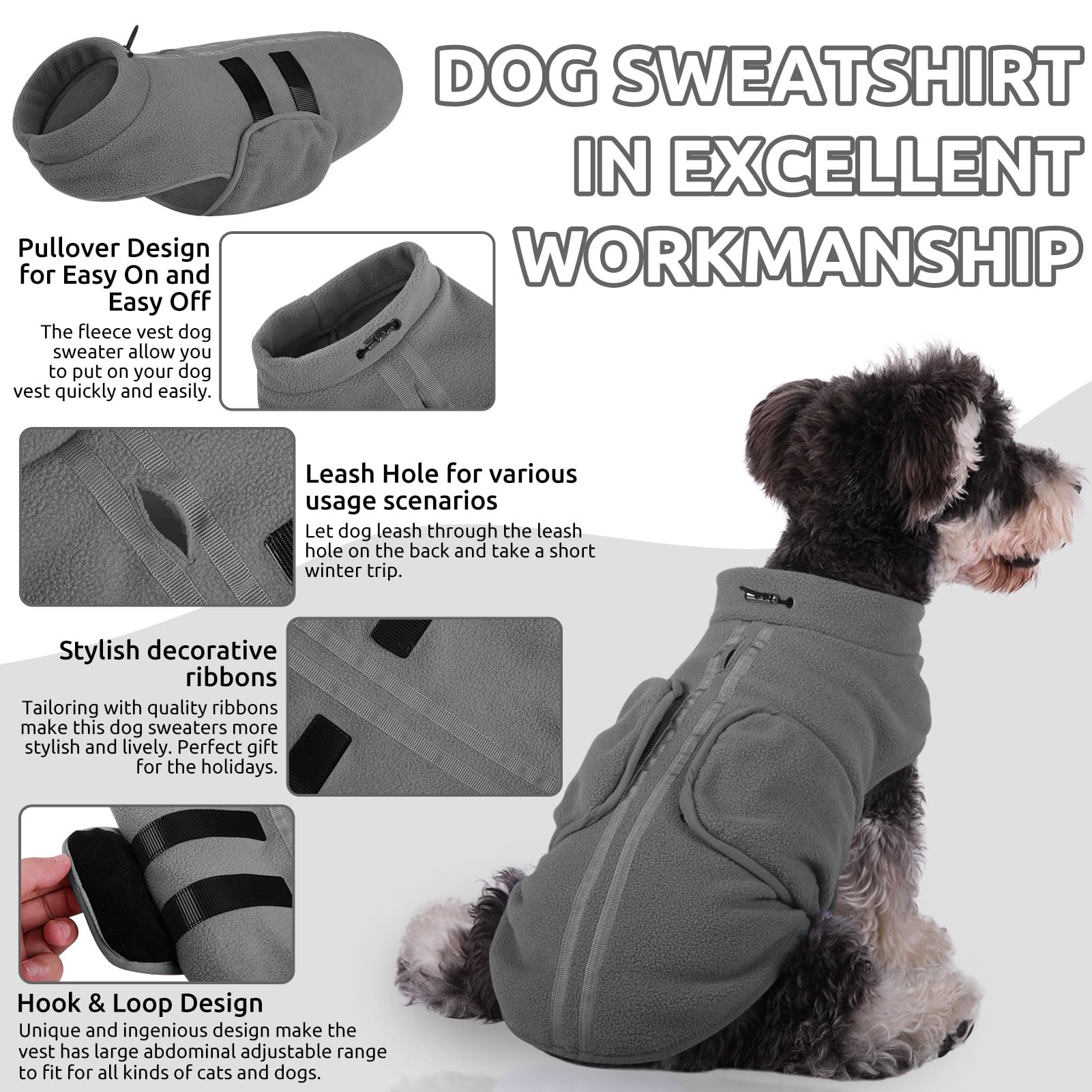 Queenmore warm fleece texture close-up highlights soft, skin-friendly comfort for pets