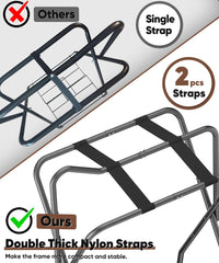 Queension saddle rack bottom storage area for blankets or gear.