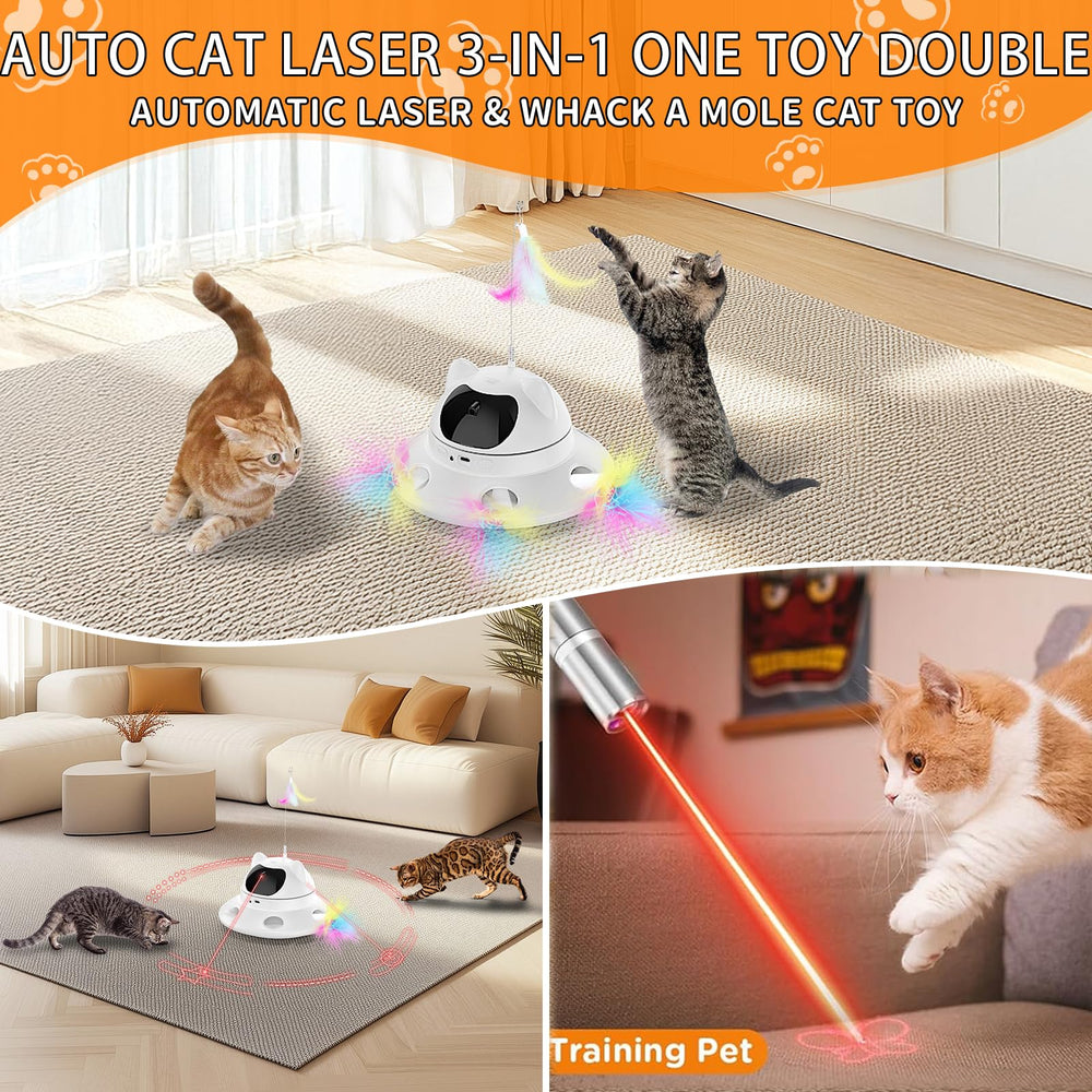 QUEOPFU detachable-feather-wand enables hands-on play with your cat