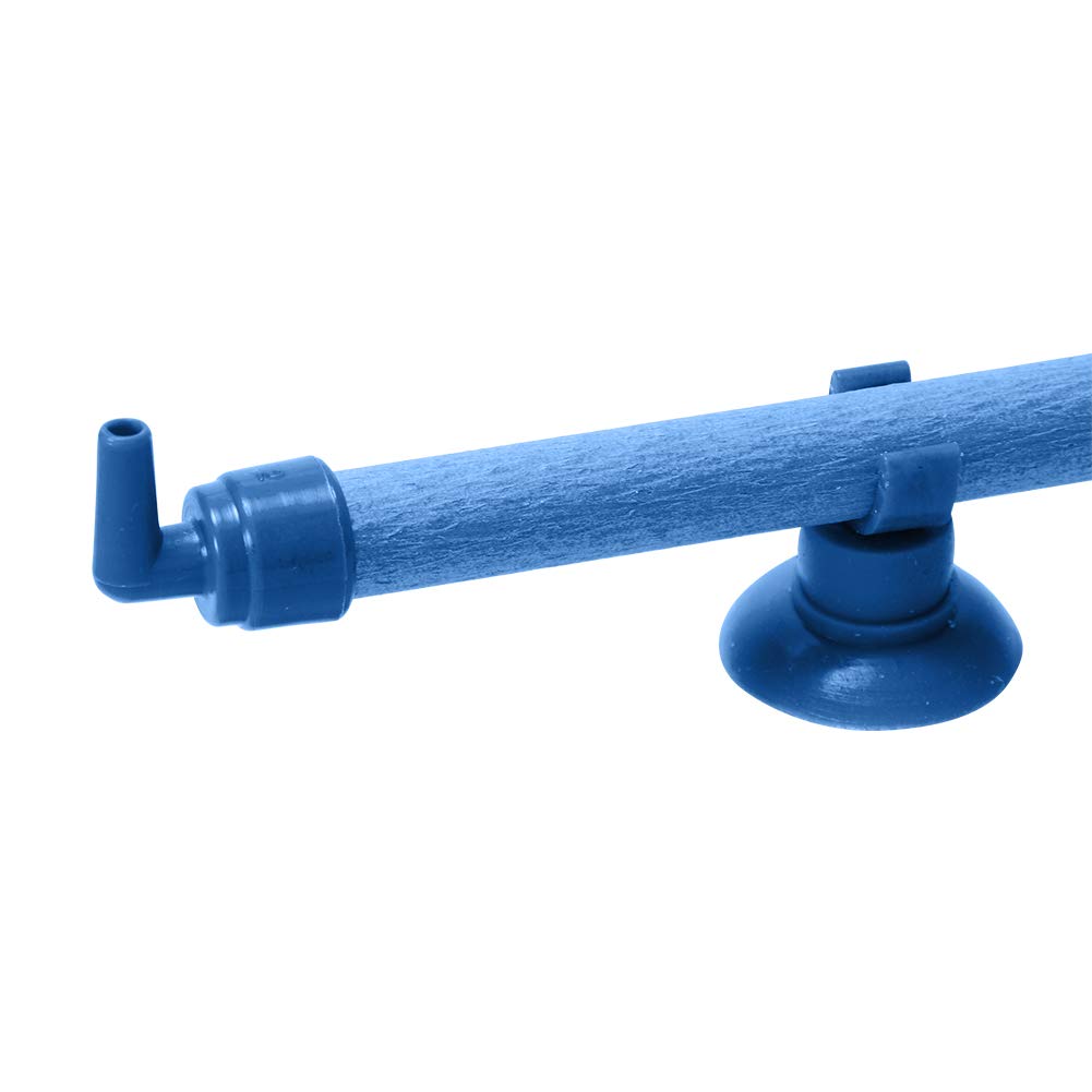 Quickun bubble wall tube in tank adds ambience with shimmering bubbles