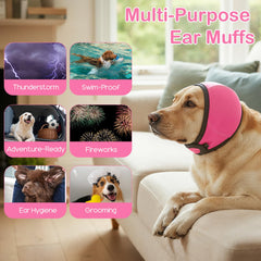 Quilax adjustable-fit ear covers secure a comfortable wear