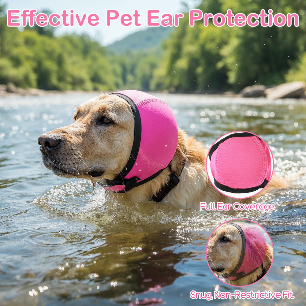 Quilax multi-use ear protection for bathing, swimming, grooming