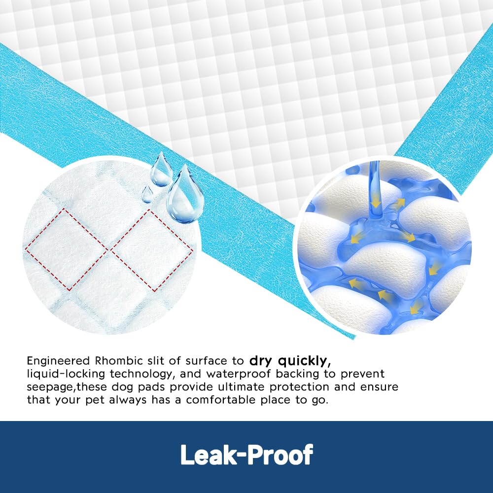 Q Quilocare dog-training-pads ideal for puppies, adults, seniors during travel and indoors.