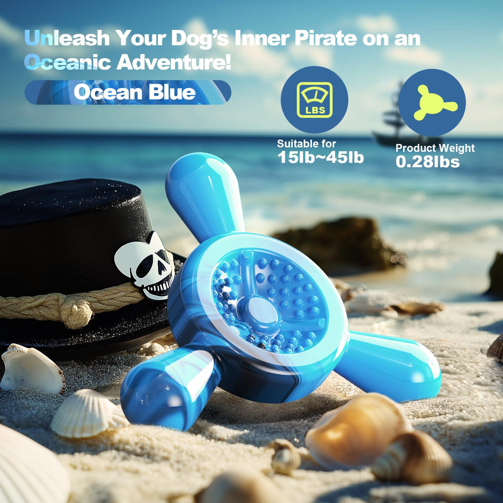 Quizvi puppy chew toy frozen treat image demonstrates cooling comfort during teething and travel